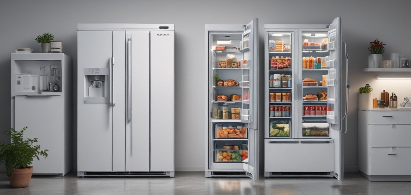 Comparación de diferentes modelos de congeladores